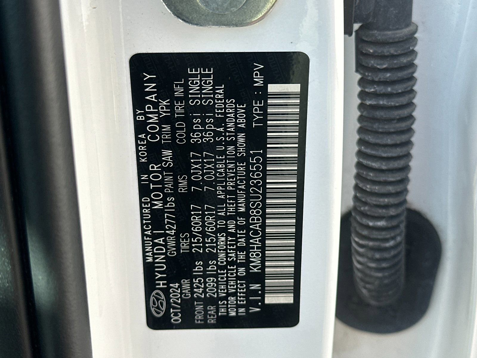 Certified 2025 Hyundai Kona SE AWD/4WD image 33