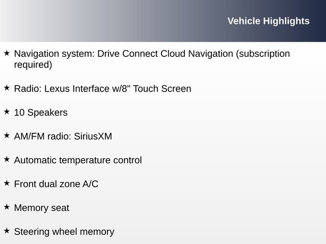 Used 2025 Lexus ES 300h w/ Technology Package image 7