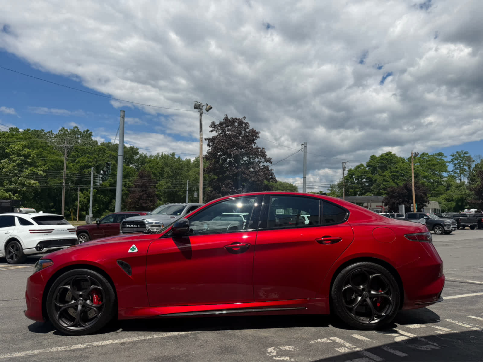 Used 2024 Alfa Romeo Giulia Quadrifoglio w/ Active Assist Plus Package RWD image 4