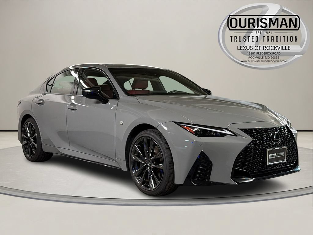 Certified 2025 Lexus IS 350 F Sport w/ Navigation Package