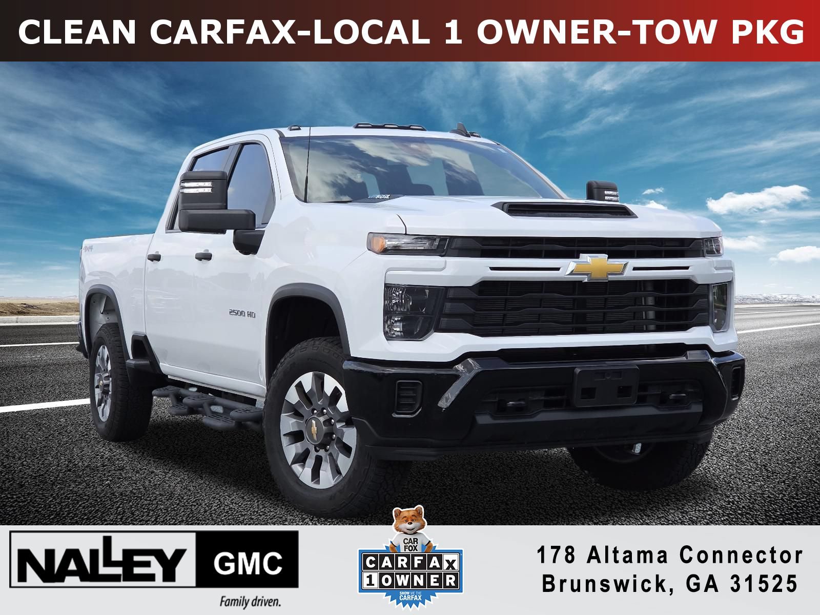 Used 2025 Chevrolet Silverado 2500 Custom w/ Custom Convenience Package