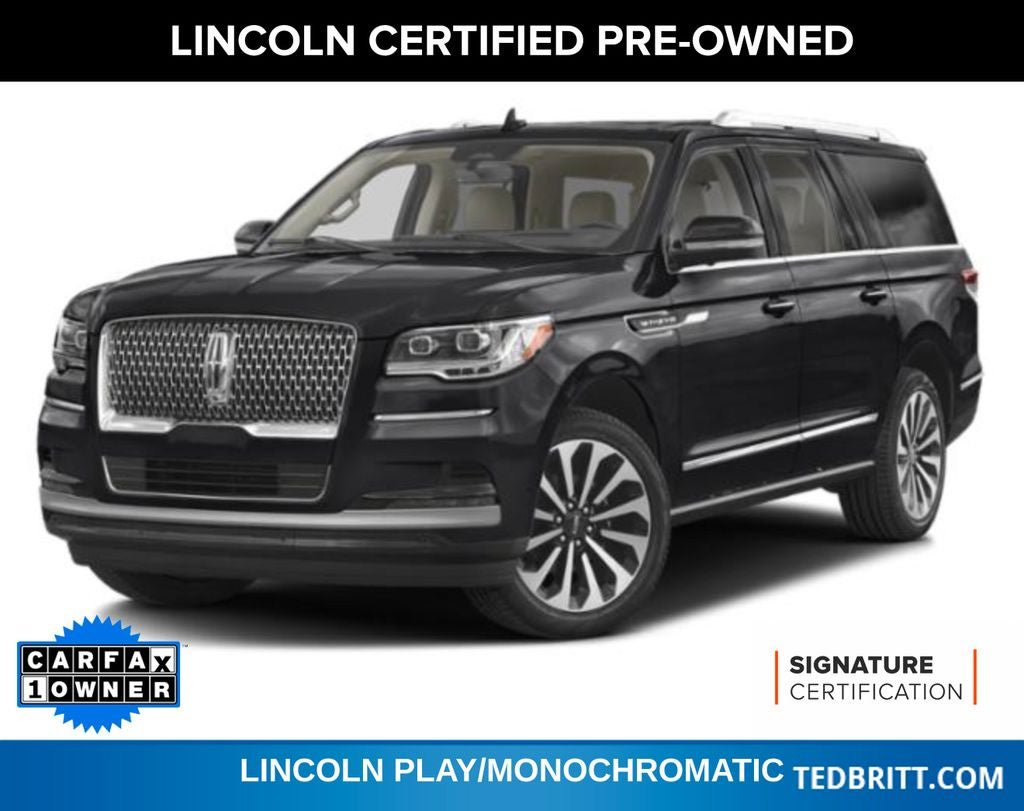 Certified 2023 Lincoln Navigator L Reserve AWD/4WD image 1