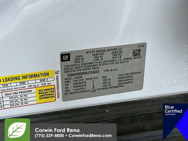 Used 2017 Chevrolet Traverse LT image 35