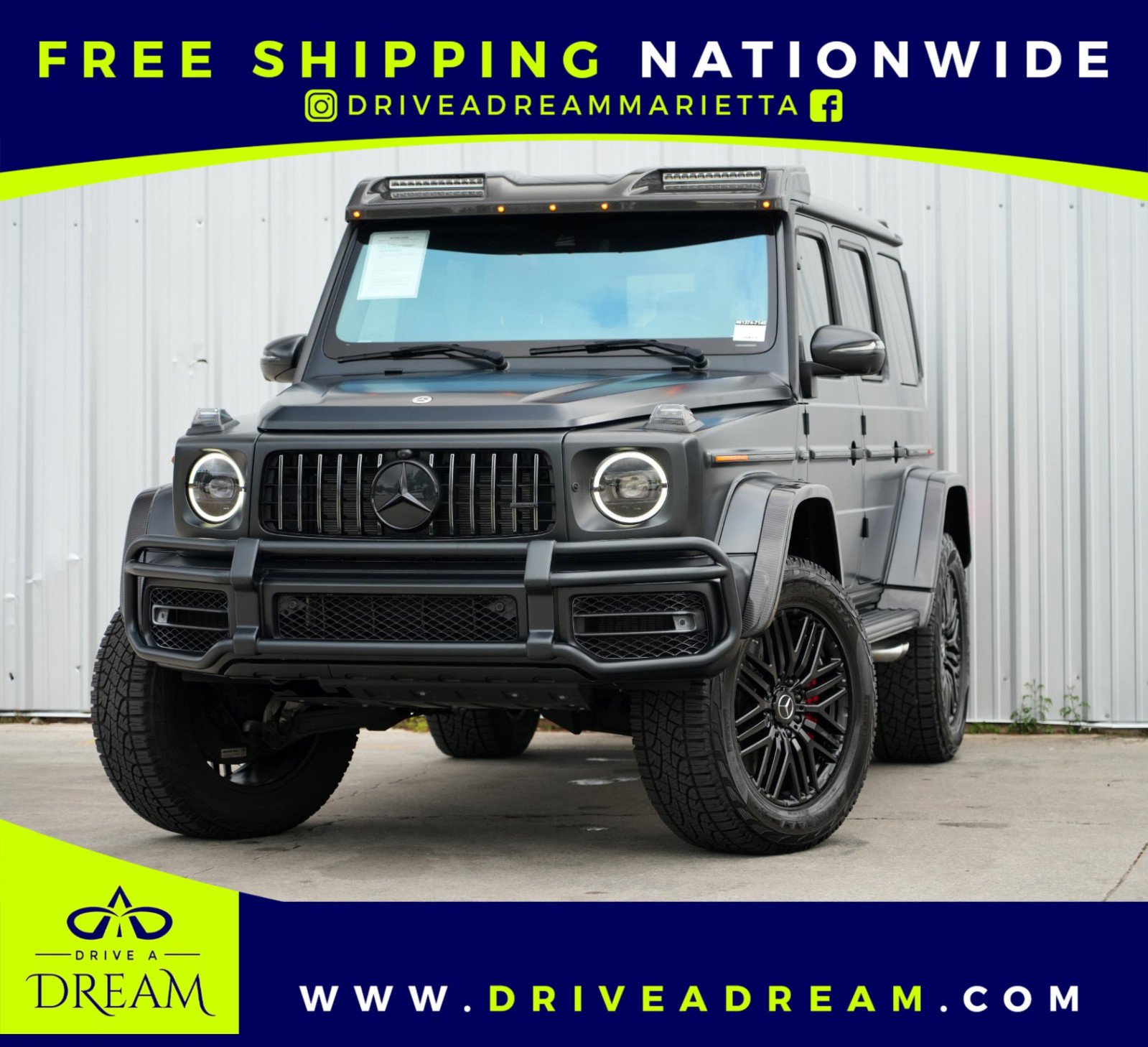 Used 2023 Mercedes-Benz G 63 AMG Squared w/ AMG Night Package Magno
