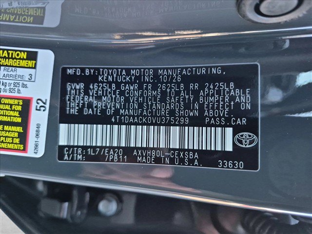 New 2027 Toyota Camry SE w/ Convenience Package FWD image 17