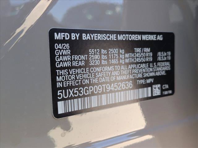 New 2026 BMW X3 xDrive30 AWD/4WD image 18