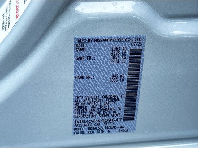 New 2025 Nissan Altima 2.5 SR w/ SR Premium Package image 20