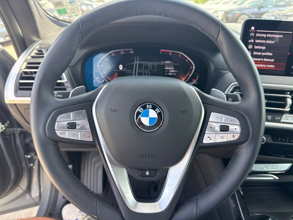 Certified 2024 BMW X3 sDrive30i w/ Premium Package RWD image 14