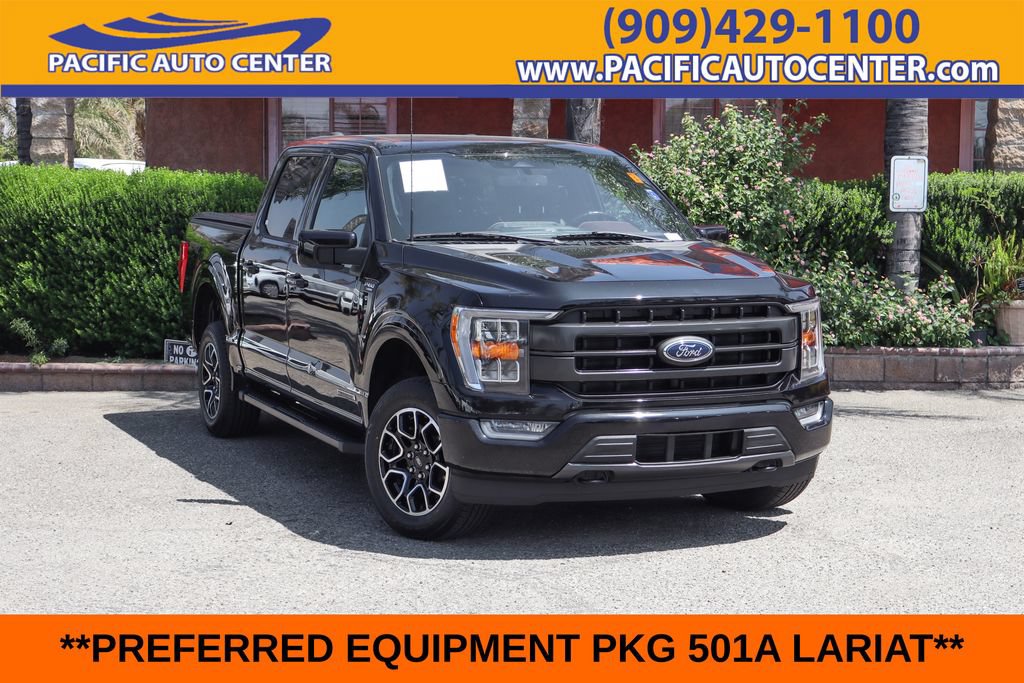 Used 2022 Ford F150 Lariat w/ Max Trailer Tow Package AWD/4WD image 1