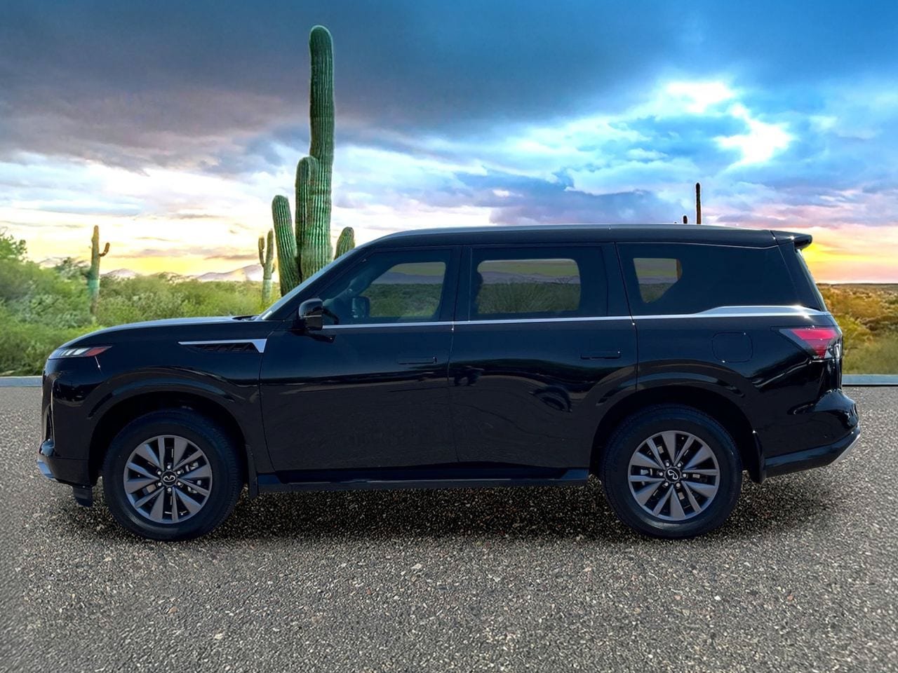 Certified 2026 INFINITI QX80 Pure w/ Cargo Package AWD/4WD image 3