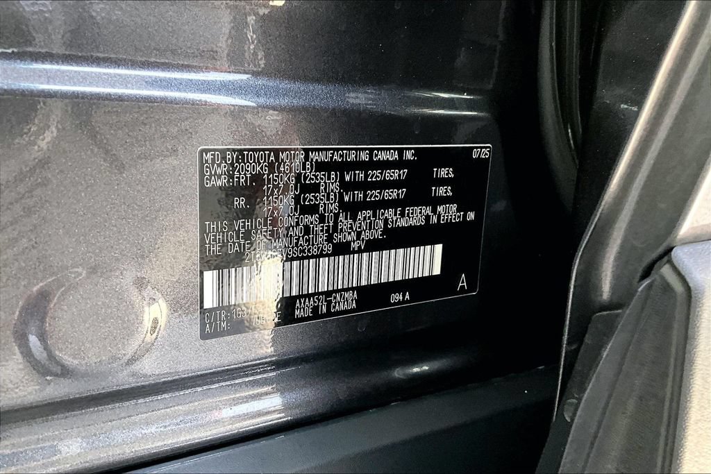 Used 2025 Toyota RAV4 XLE w/ Convenience Package FWD image 21
