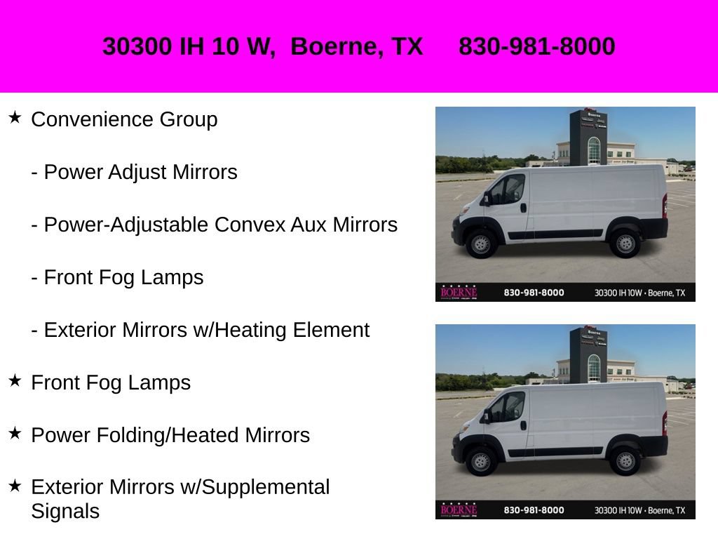 Used 2025 RAM ProMaster 2500 w/ Convenience Group FWD image 17
