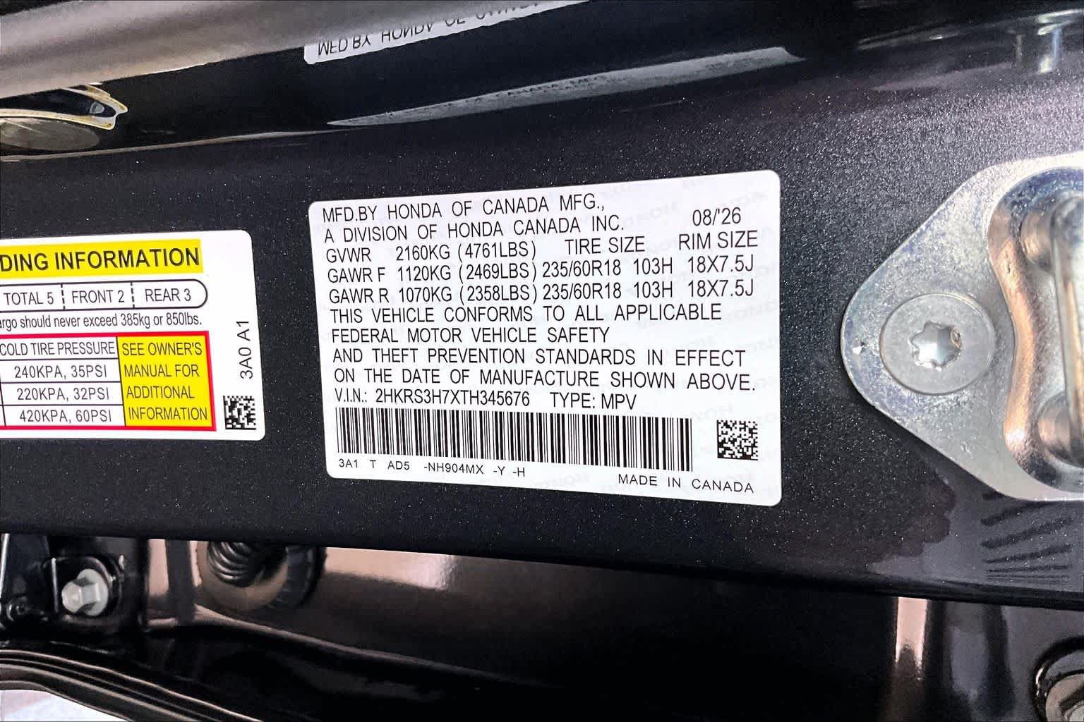 New 2026 Honda CR-V EX-L image 20