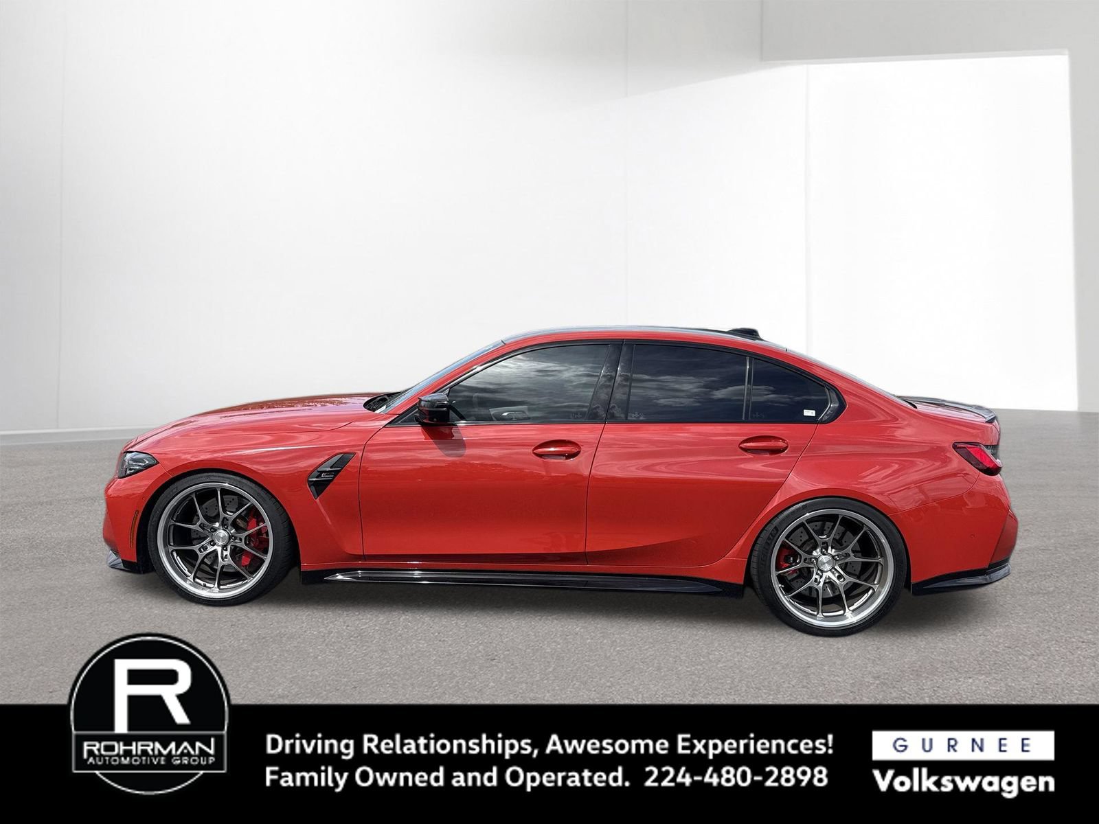 Used 2021 BMW M3 Competition w/ Parking Assistance Package RWD image 6