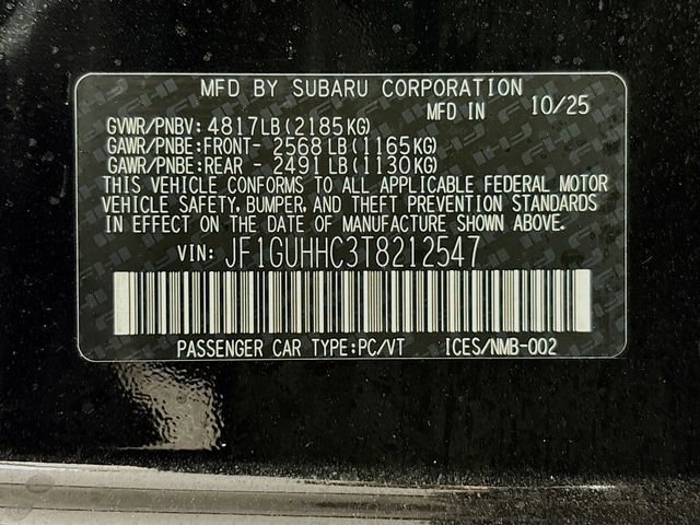 New 2026 Subaru Impreza RS AWD/4WD image 30
