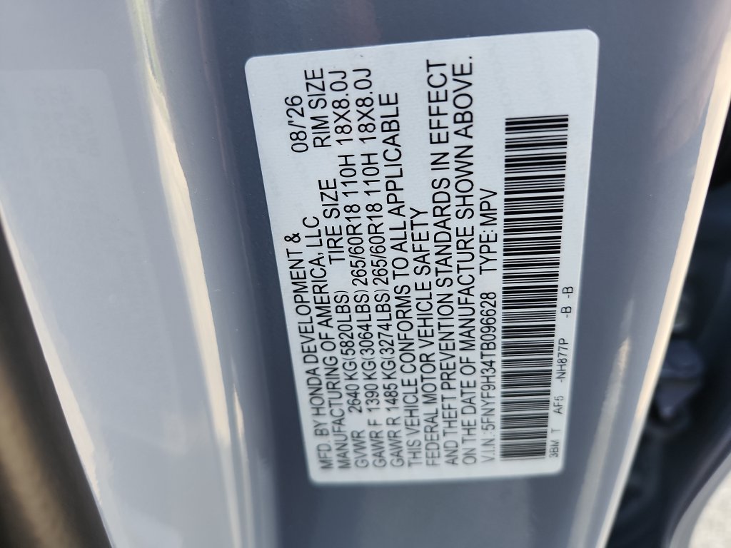 New 2026 Honda Passport RTL image 36