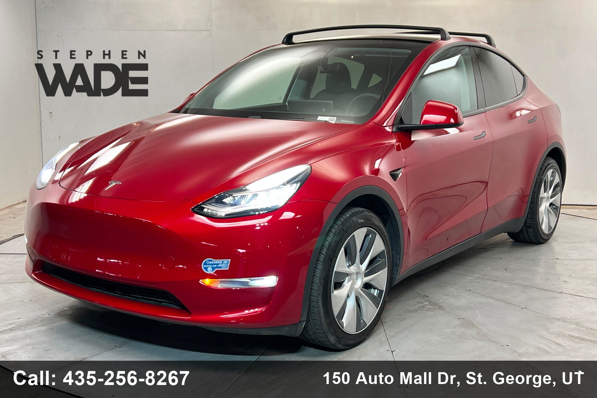 Used 2020 Tesla Model Y Long Range AWD/4WD image 1