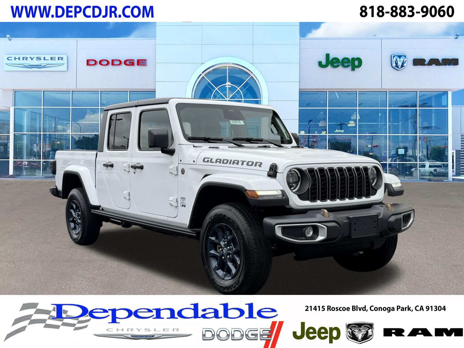 New 2026 Jeep Gladiator Sport
