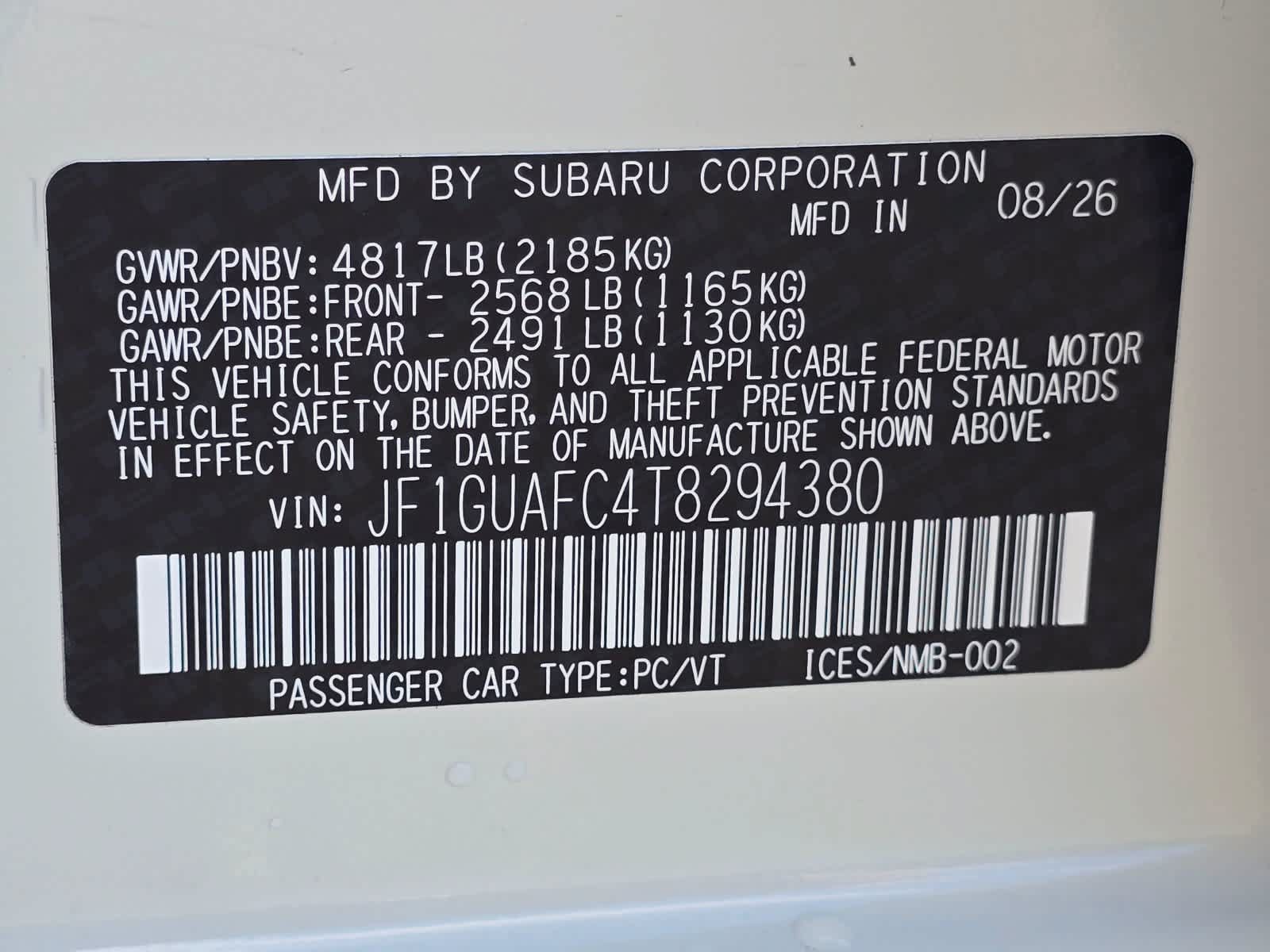 New 2026 Subaru Impreza 2.0i Sport AWD/4WD image 30