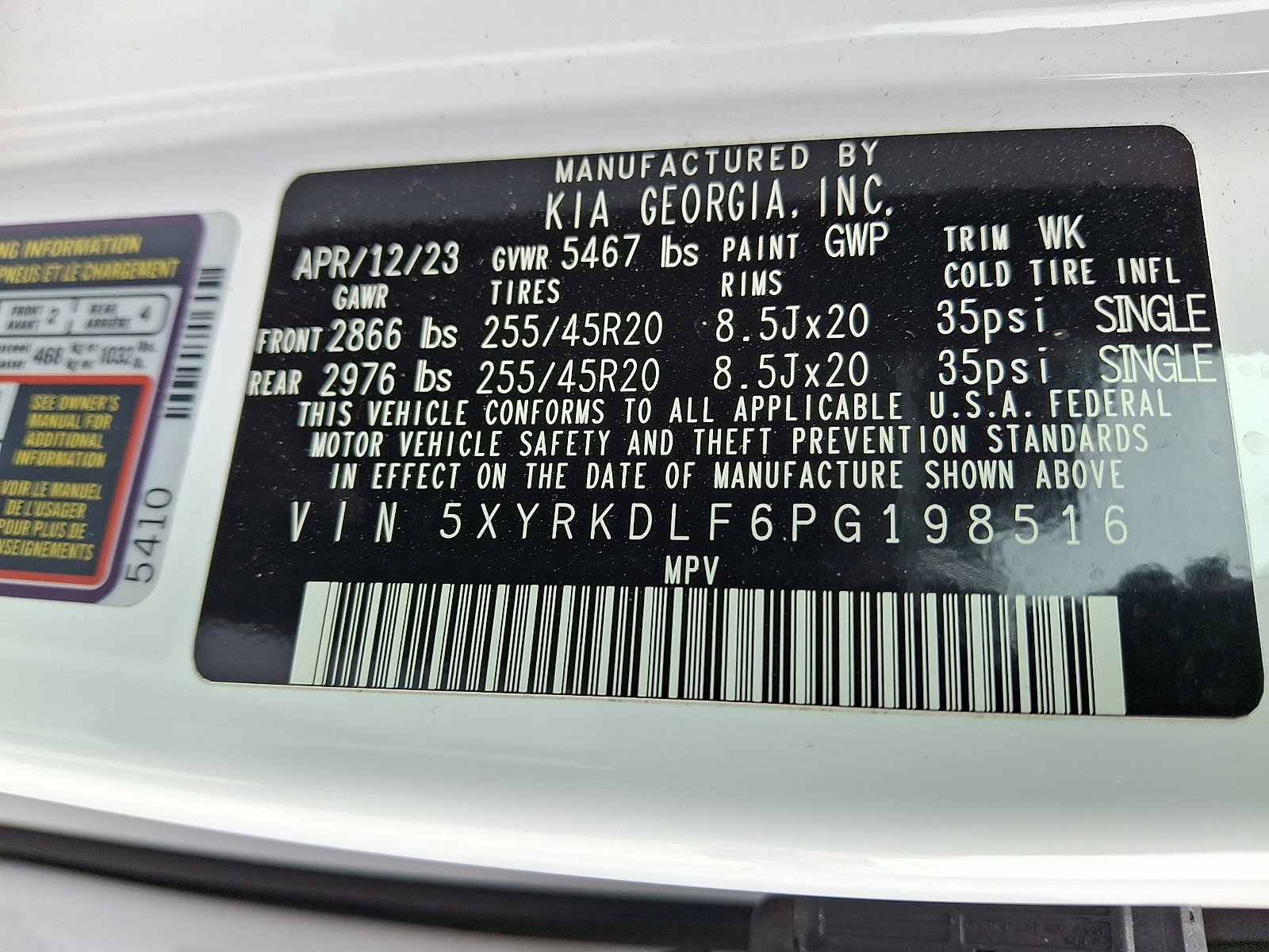 Used 2023 Kia Sorento SX image 29