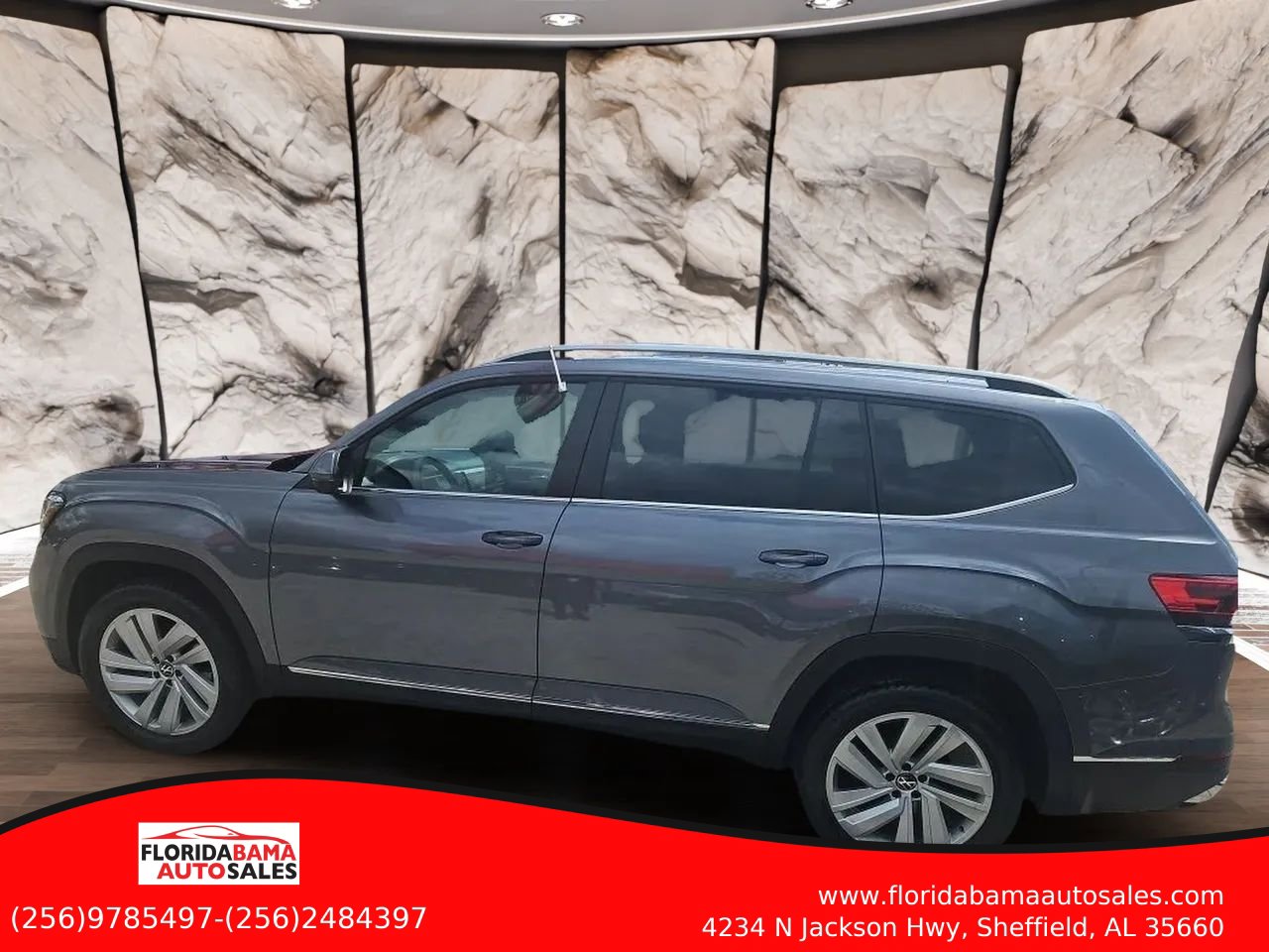 Used 2021 Volkswagen Atlas SEL AWD/4WD image 3