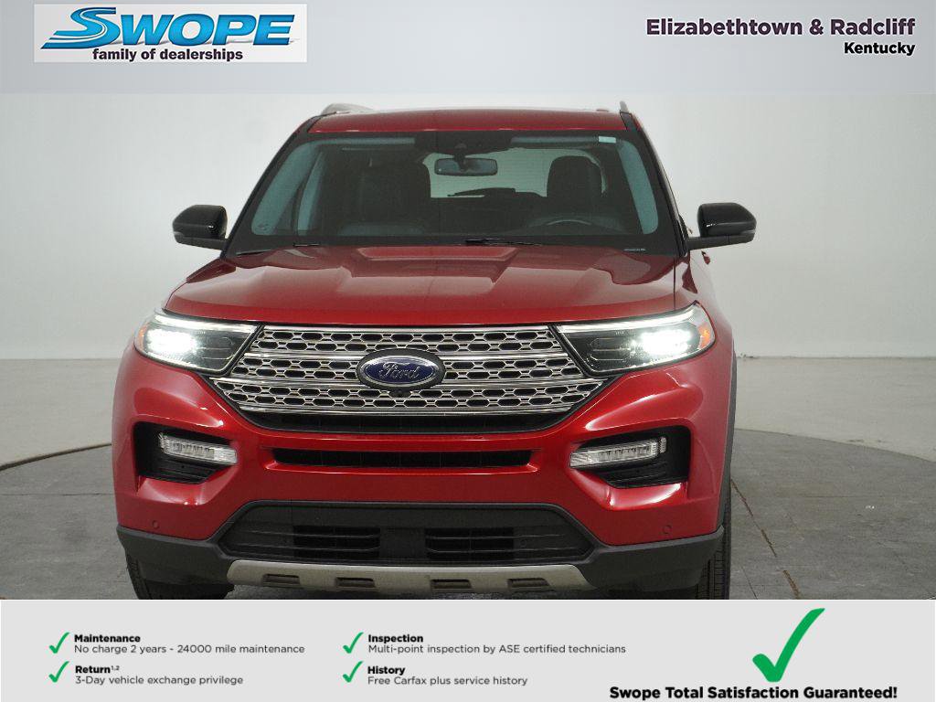 Certified 2021 Ford Explorer Limited w/ Equipment Group 301A image 8