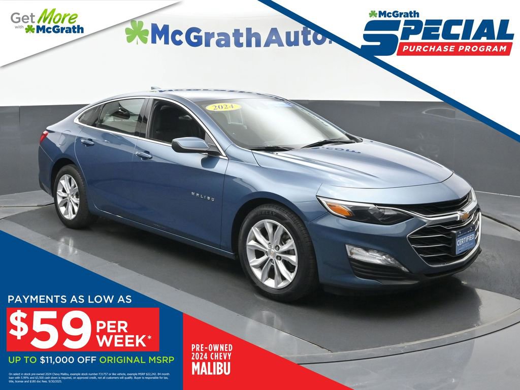 Certified 2024 Chevrolet Malibu LT image 1