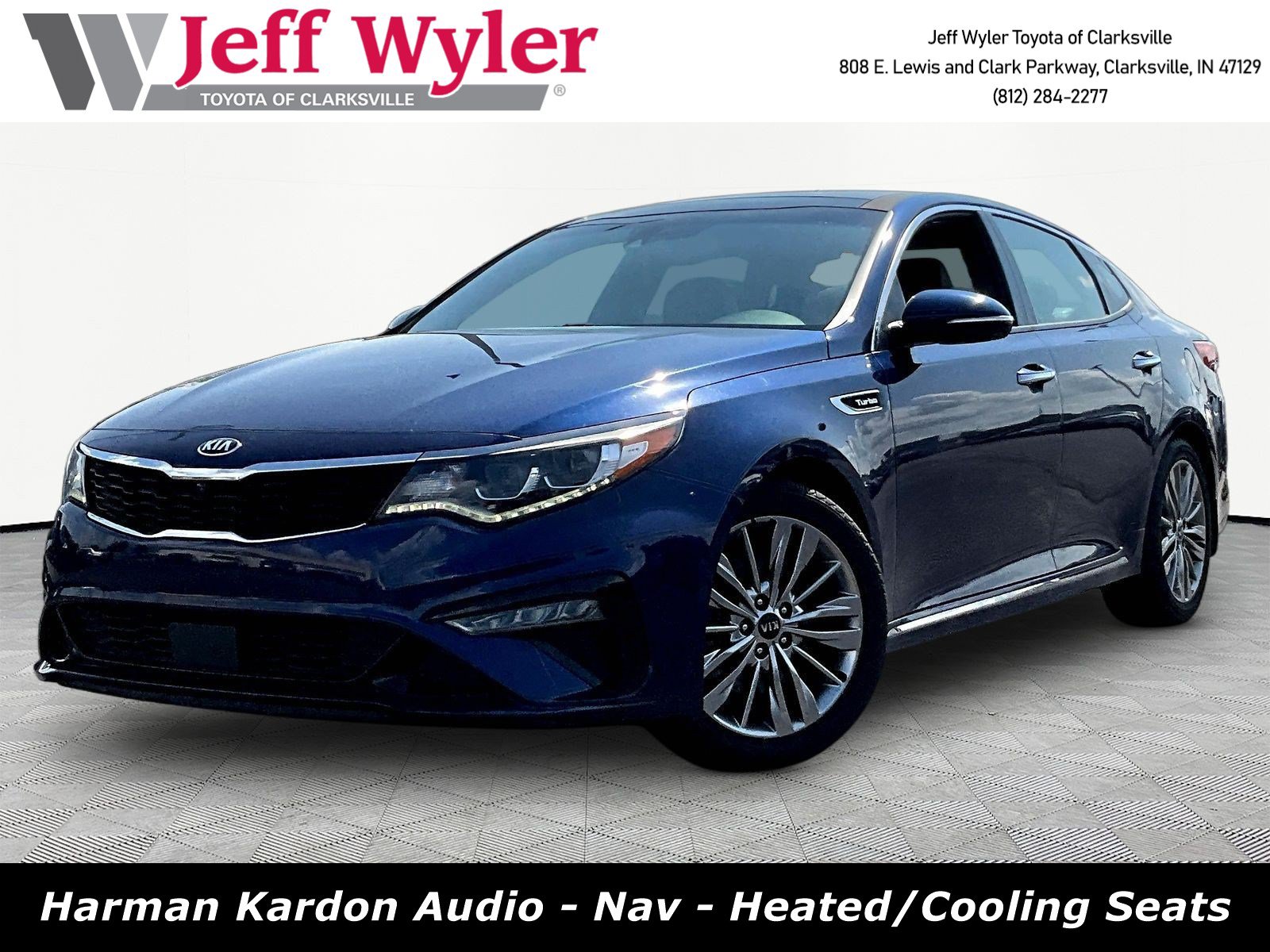 Used 2019 Kia Optima SX w/ SX Limited (Black) Package FWD image 1