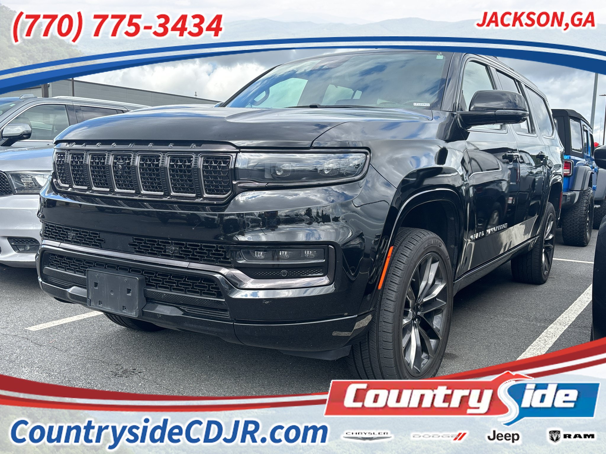 Used 2024 Jeep Grand Wagoneer L Series II w/ Quick Order Packagew 28T AWD/4WD image 1