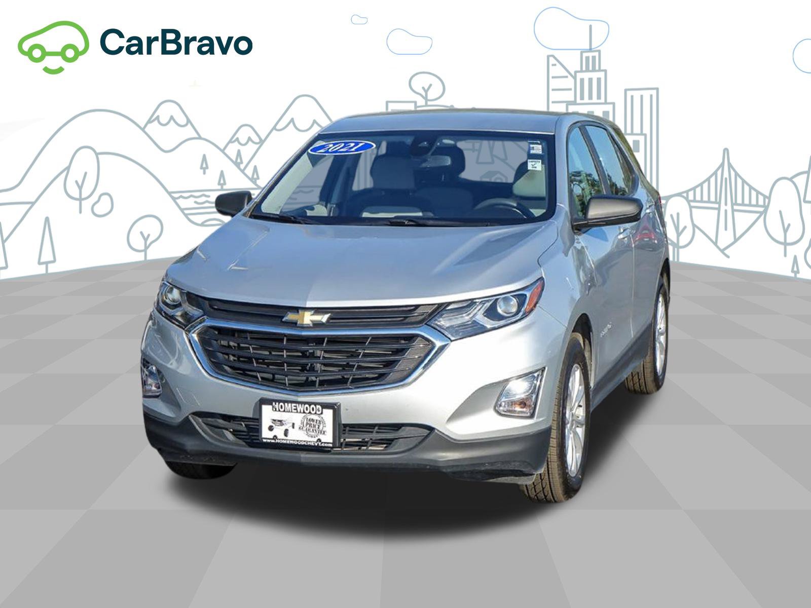 Certified 2021 Chevrolet Equinox LS AWD/4WD image 1