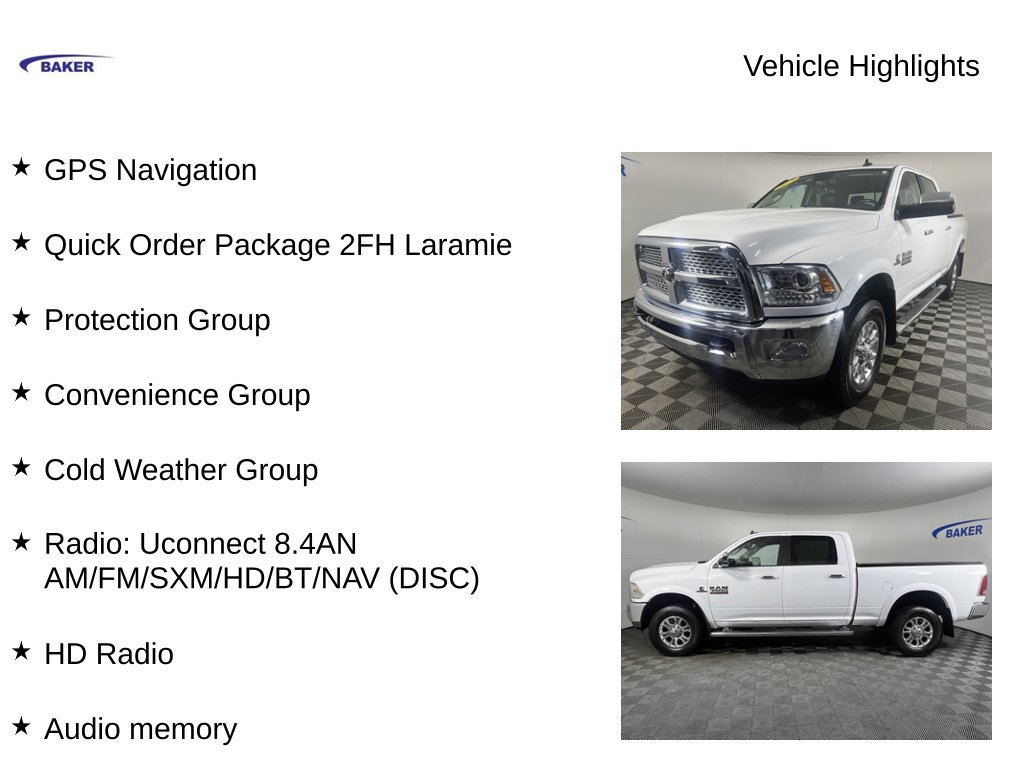 Used 2015 RAM 3500 Laramie w/ Convenience Group AWD/4WD image 4