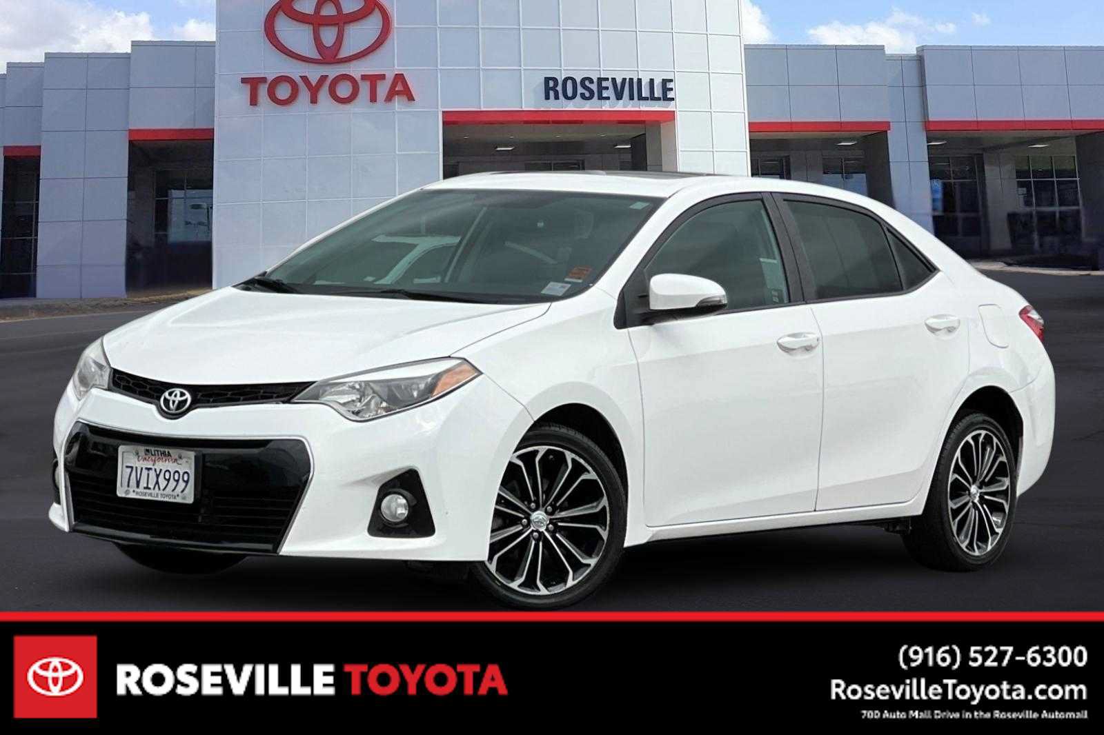 Certified 2016 Toyota Corolla S