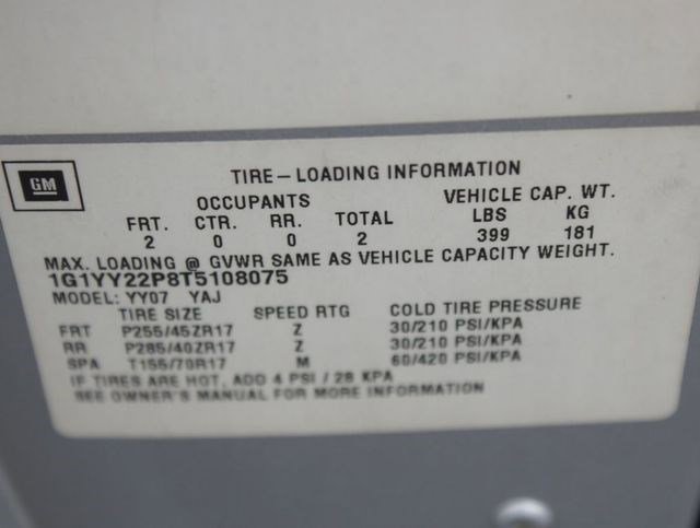 Used 1996 Chevrolet Corvette Coupe image 17