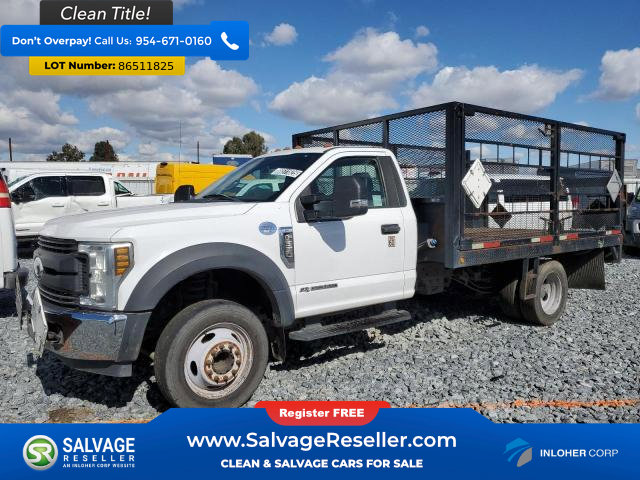 Used 2018 Ford F550 2WD Regular Cab Super Duty w/ Power Equipment Group