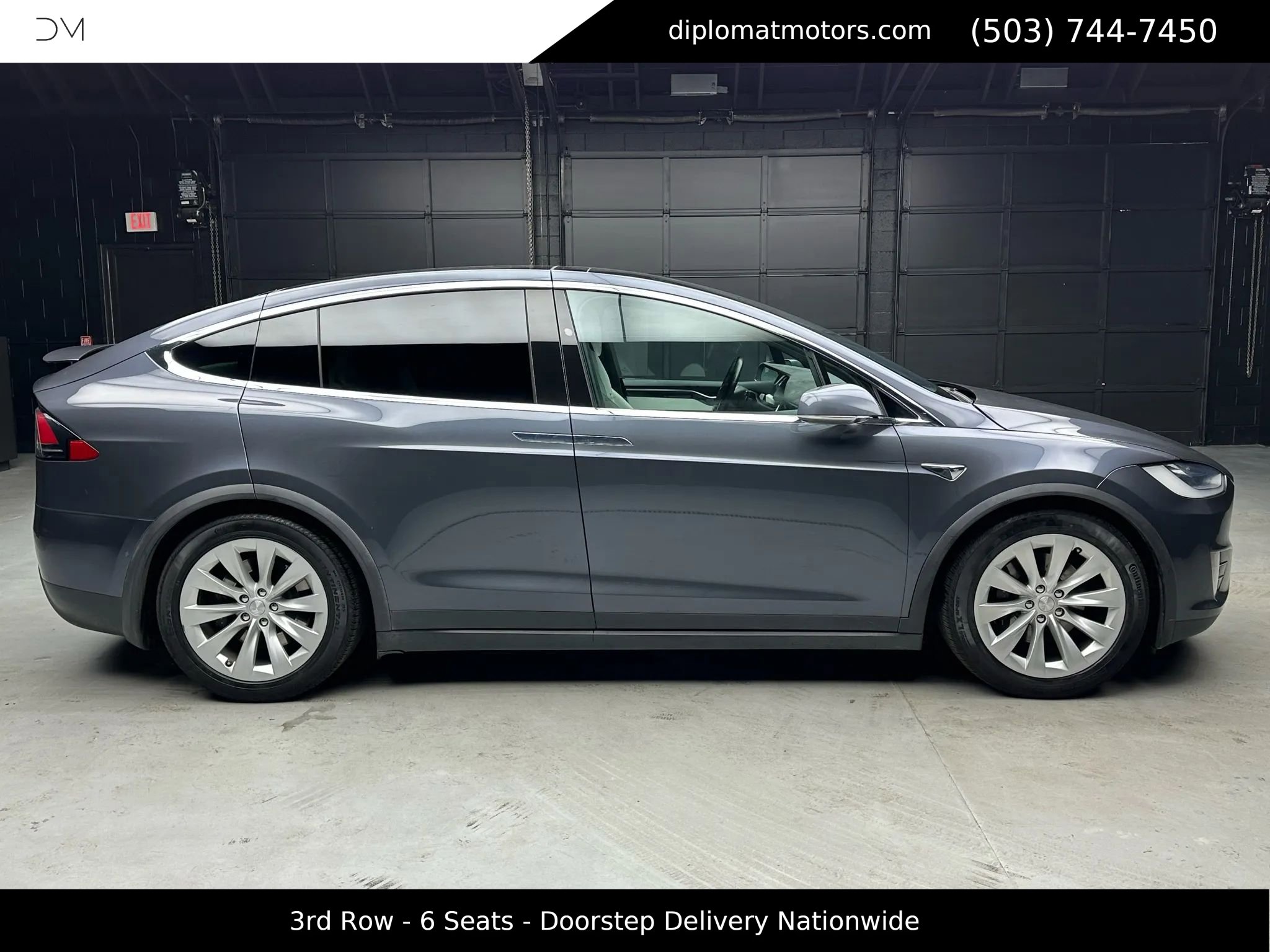 Used 2017 Tesla Model X 90D image 8