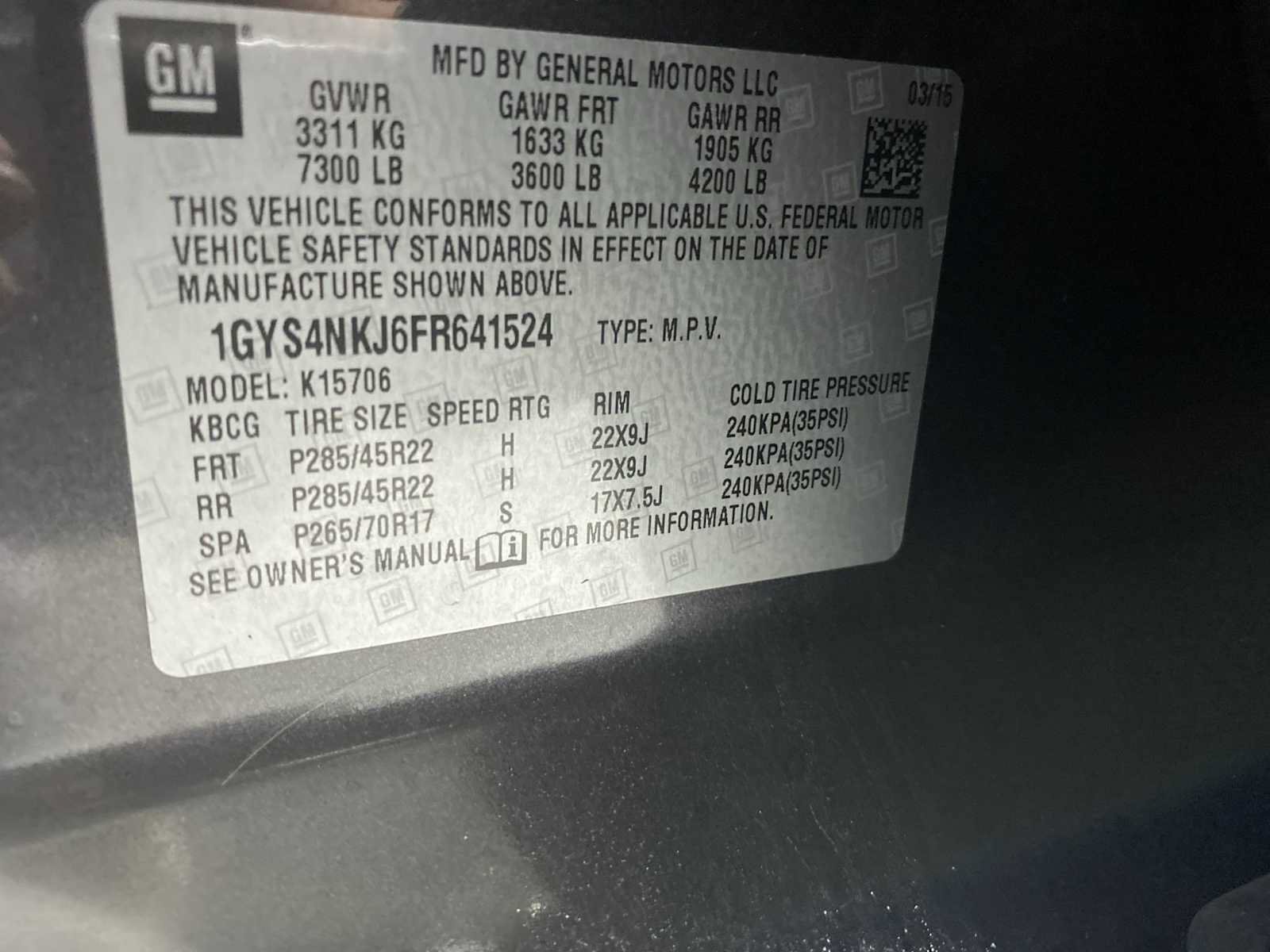 Used 2015 Cadillac Escalade Premium AWD/4WD image 21