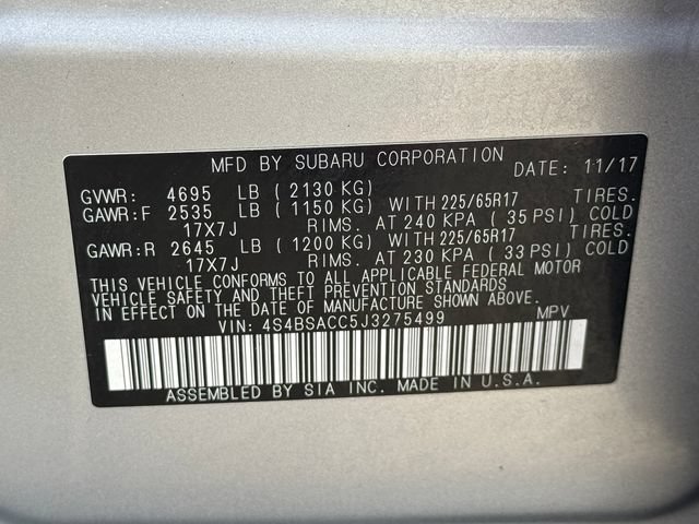 Used 2018 Subaru Outback 2.5i Premium AWD/4WD image 29