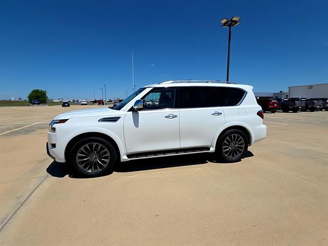 Used 2023 Nissan Armada Platinum w/ Captain's Chairs Package image 2