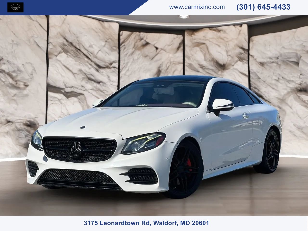 Used 2018 Mercedes-Benz E 400 Coupe w/ Premium 2 Package image 1