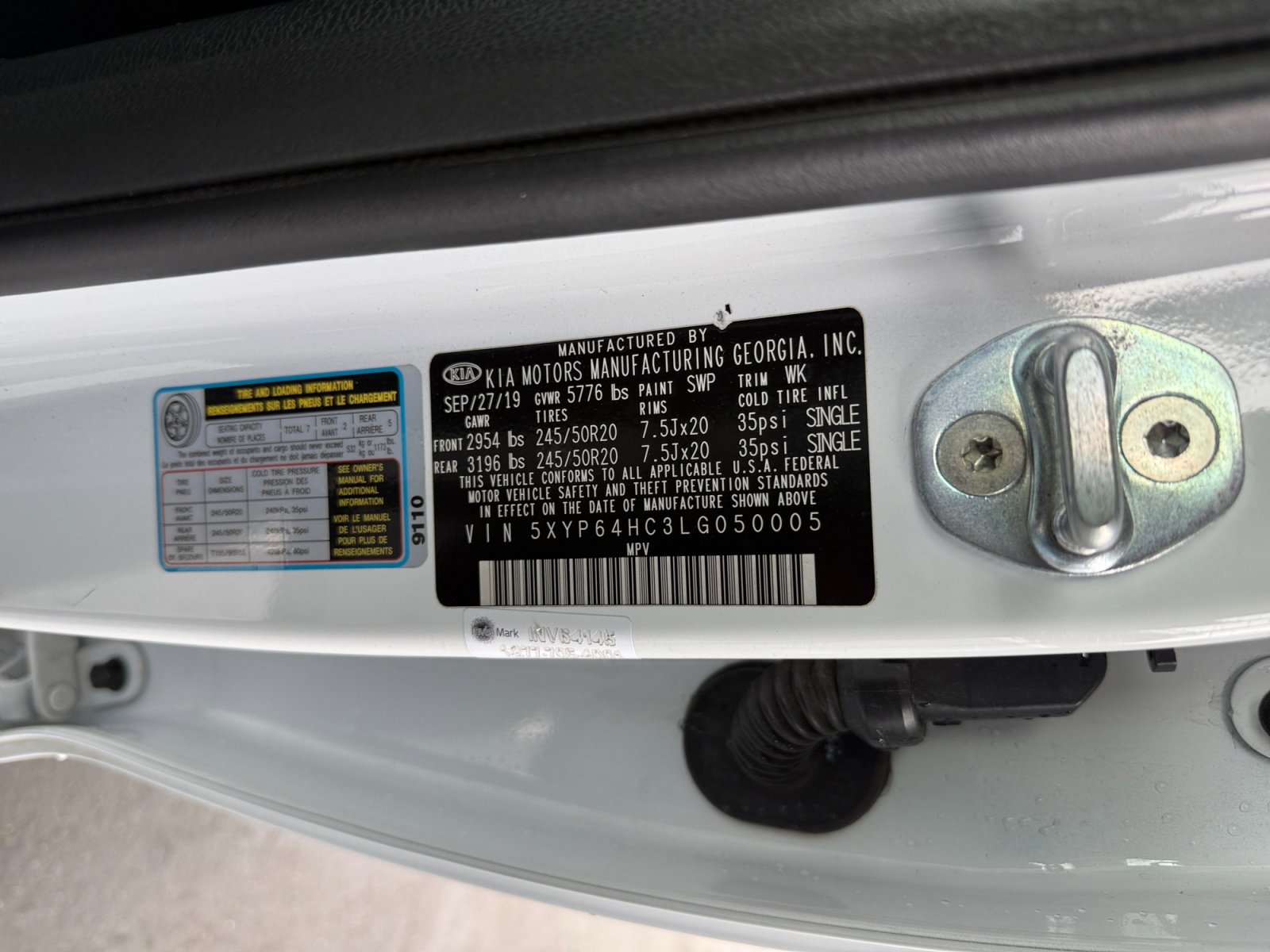 Used 2020 Kia Telluride S FWD image 24