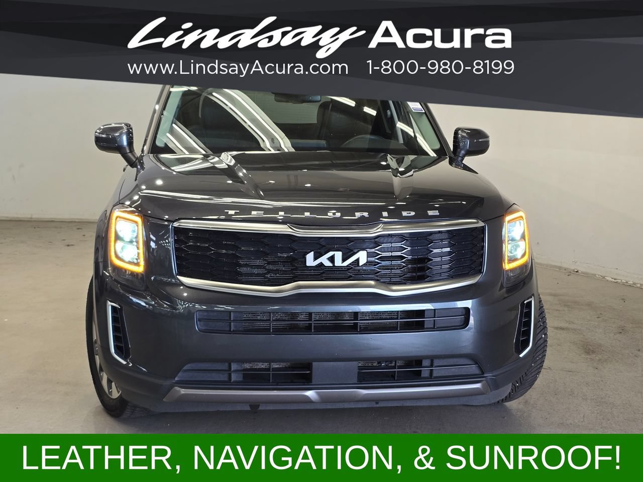 Used 2022 Kia Telluride EX w/ EX Premium Package AWD/4WD image 2