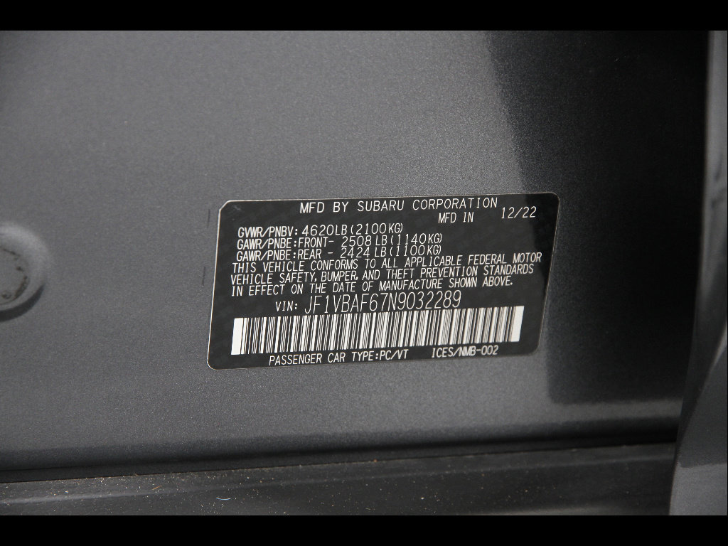 Used 2022 Subaru WRX Premium AWD/4WD image 23