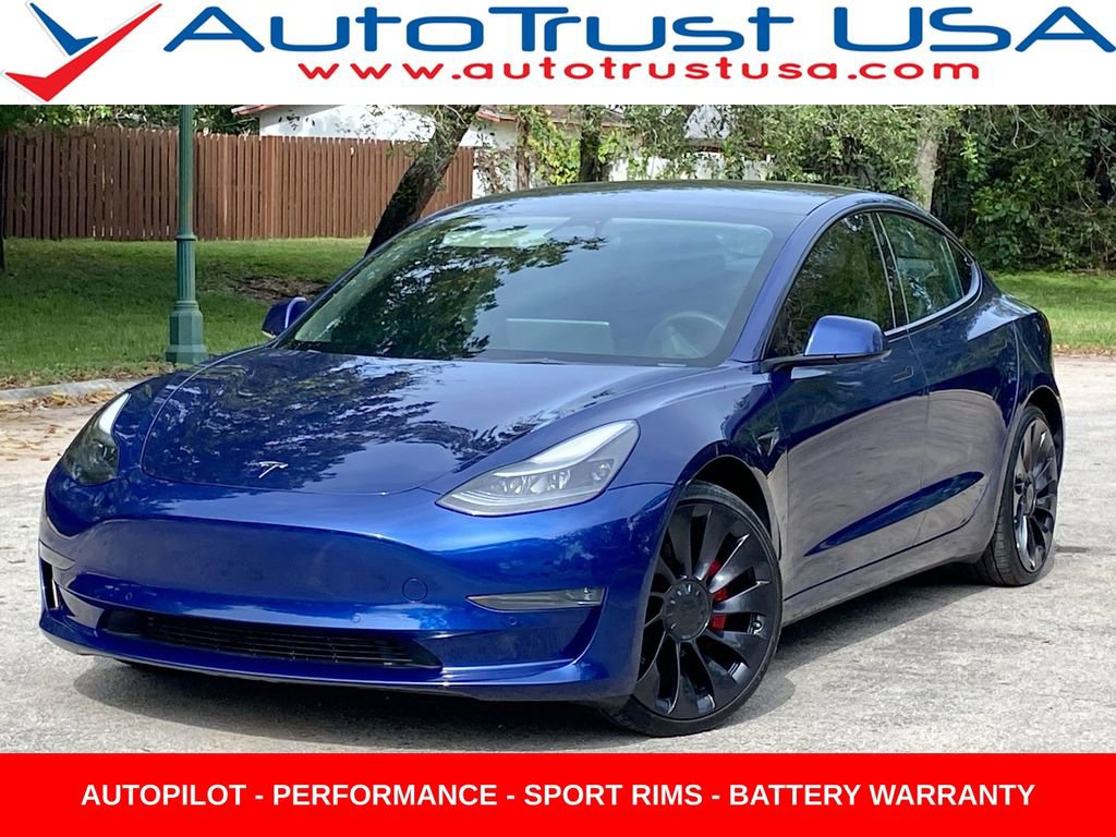 Used 2022 Tesla Model 3 Performance image 1