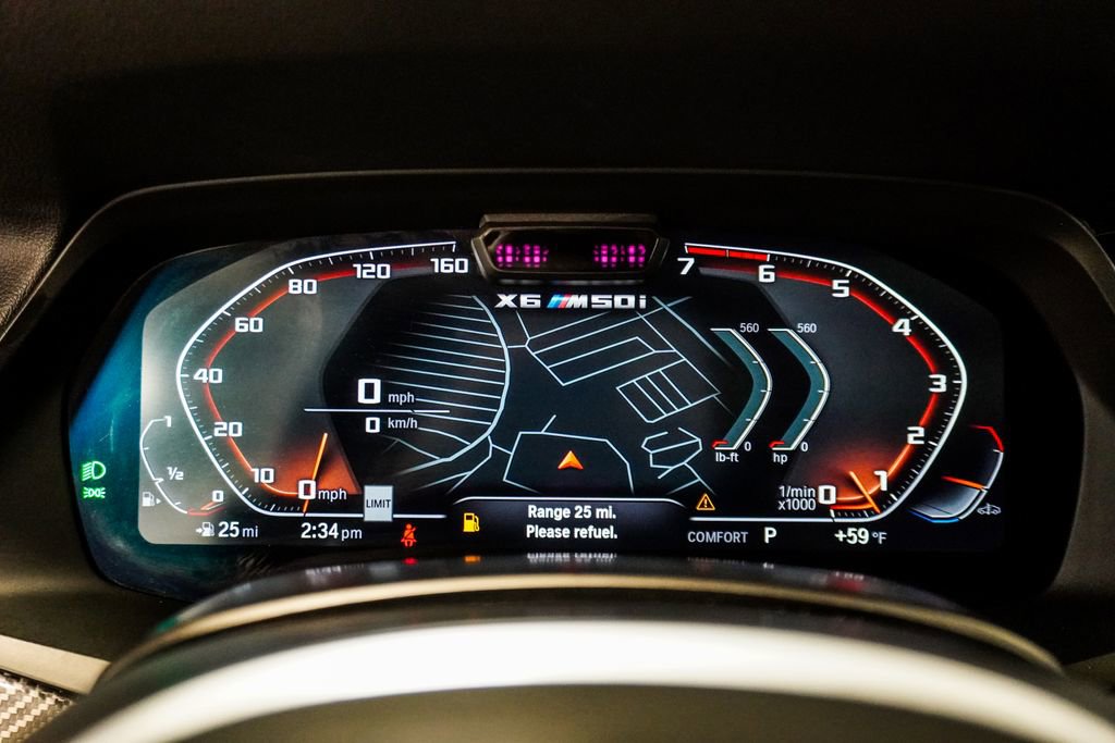 Used 2021 BMW X6 M50i w/ Executive Package image 34