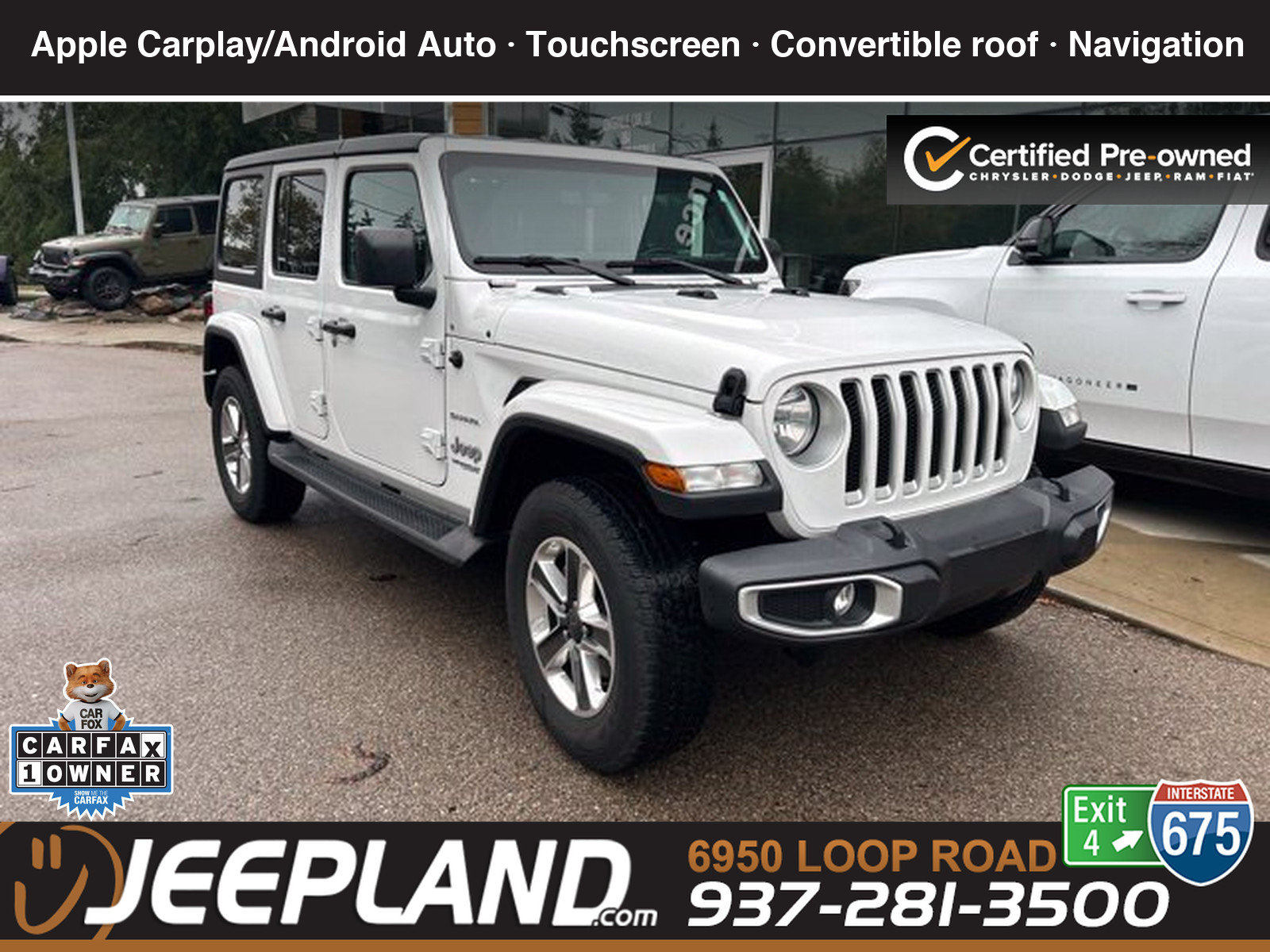 Used 2022 Jeep Wrangler Unlimited Sahara w/ Cold Weather Group AWD/4WD image 3