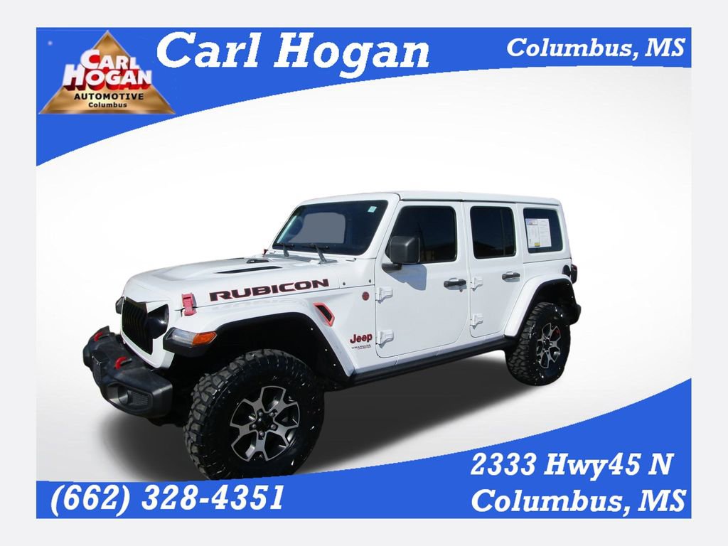 Used 2022 Jeep Wrangler Unlimited Rubicon w/ LED Lighting Group image 1