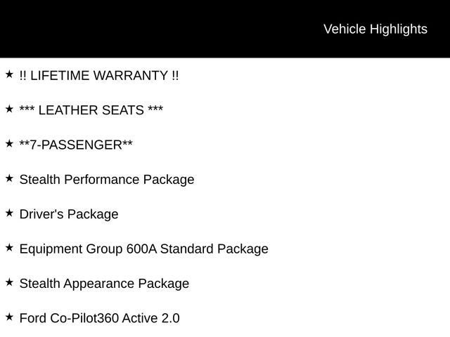 New 2027 Ford Expedition Platinum w/ Stealth Performance Package AWD/4WD image 39