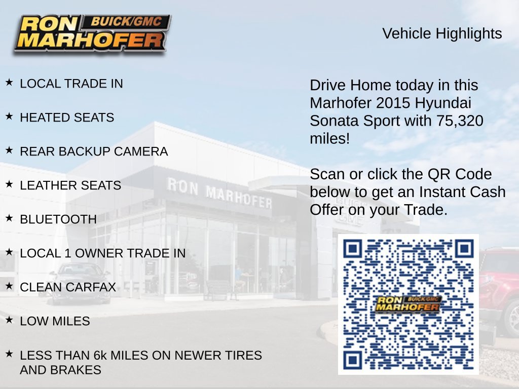 Used 2015 Hyundai Sonata Sport FWD image 15