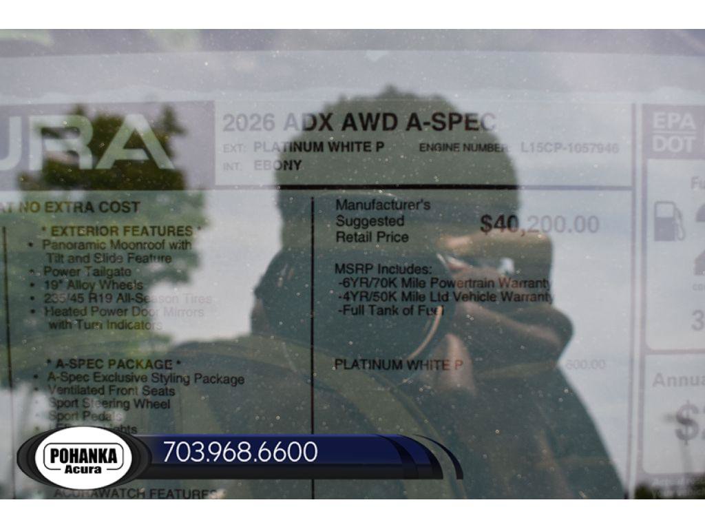 New 2026 Acura ADX A-Spec AWD/4WD image 39