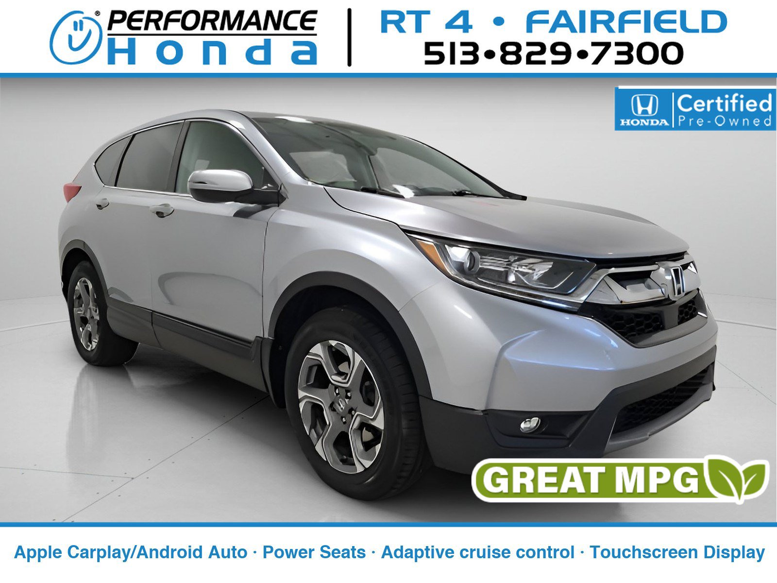 Certified 2019 Honda CR-V EX-L